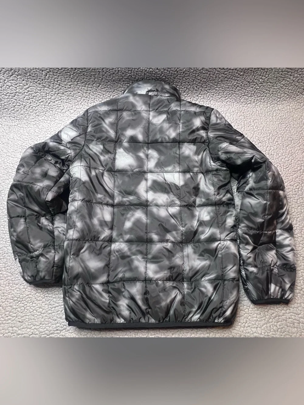 Gerry Puffer Jacket Little Boys Size Large 14-16 Gray And Black Light Jacket